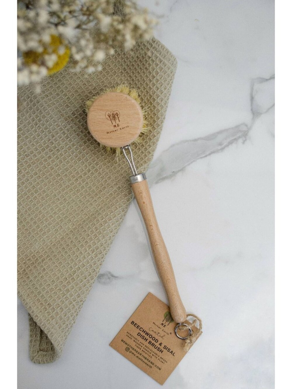 Sisal Kitchen Brush NEW Reusable Minimalist Kitchen Decor Home Decor